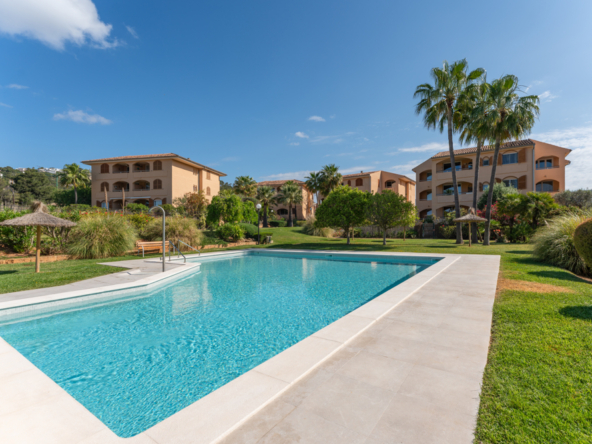 Apartment mit privatem Garten und Pool im charmanten Port d’Andratx